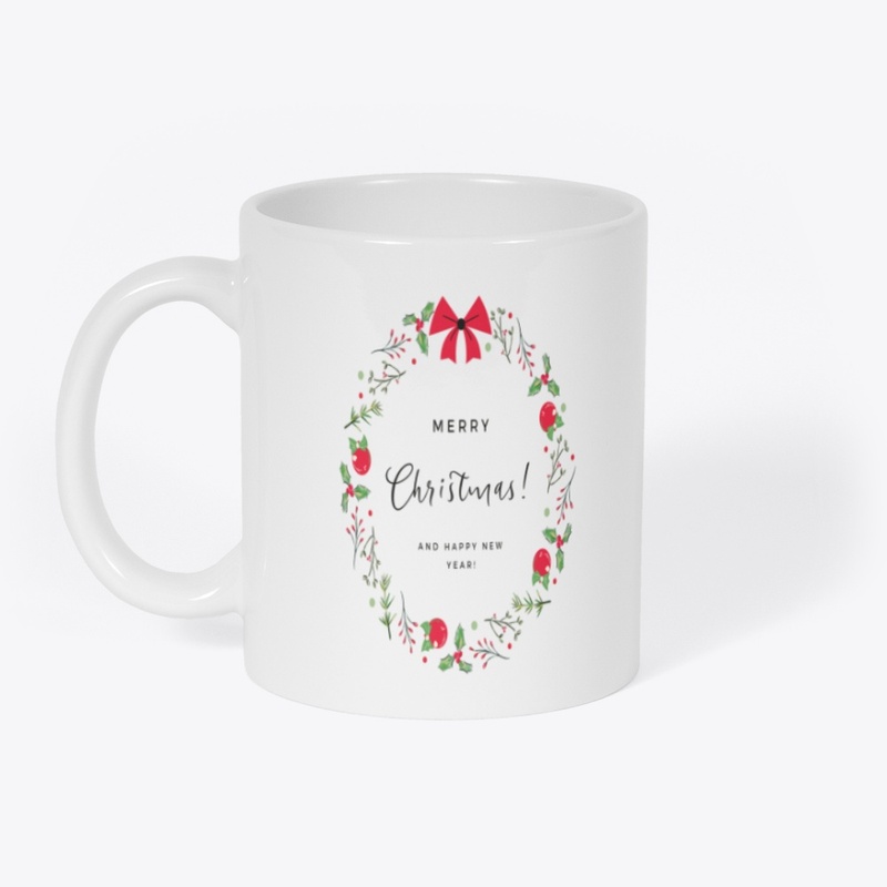 Merry Christmas White Mug