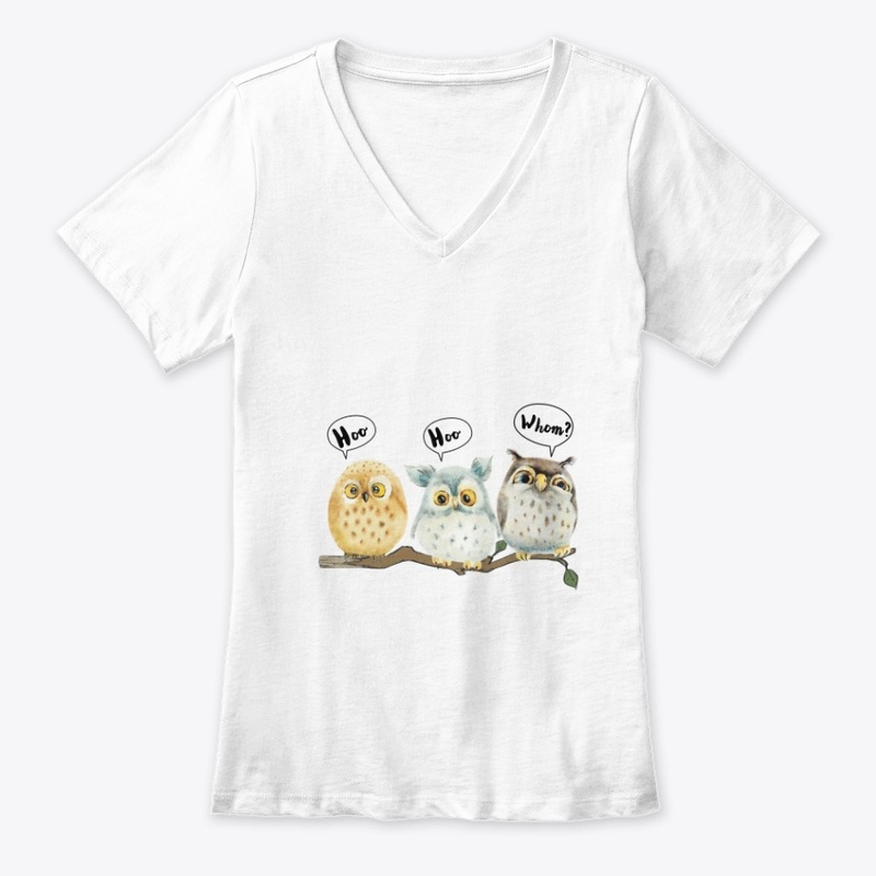 Hoo Hoo Whom Owl. Gift for bird lovers