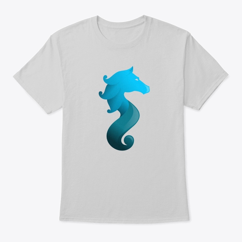 Seahorse - Teal and Blue