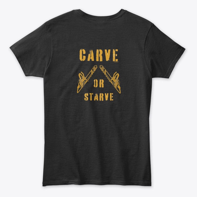 carve or starve black and gold