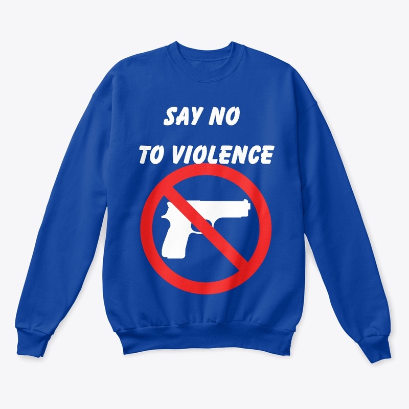 NO violence tshirt