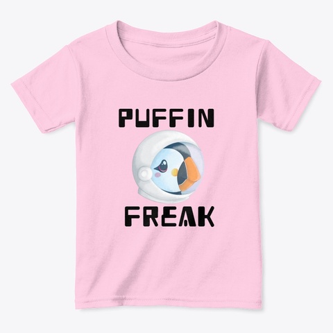 Puffin Freak Light Pink  Camiseta Front