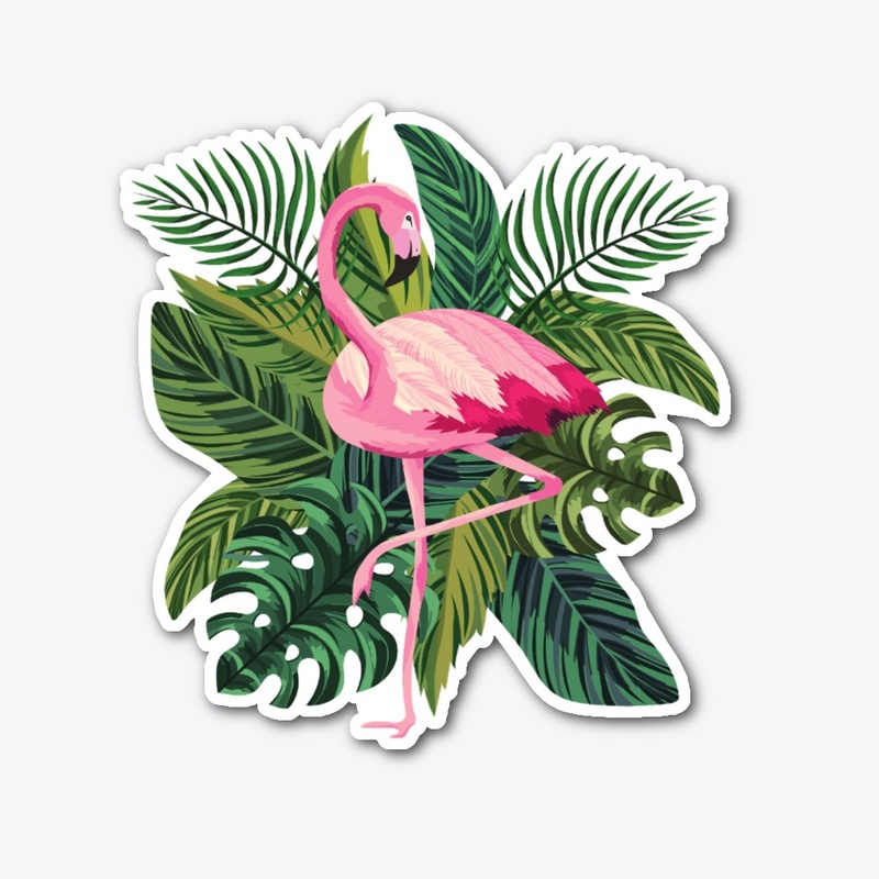 Stickers Flamingo