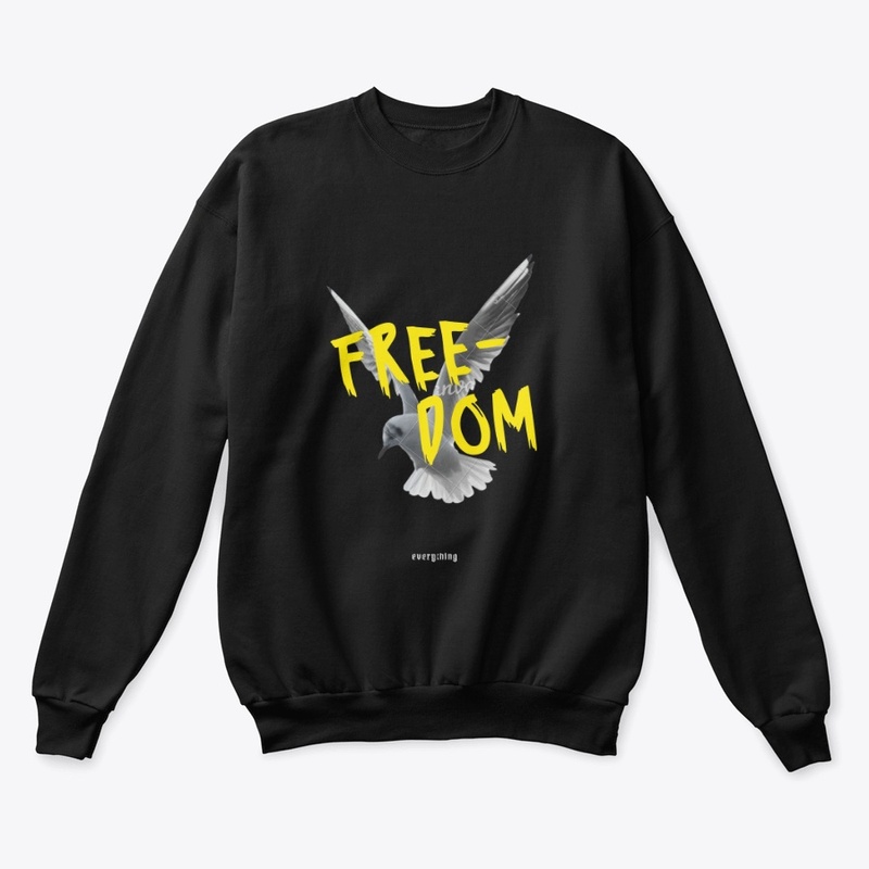 White Yellow Quote T-shirt