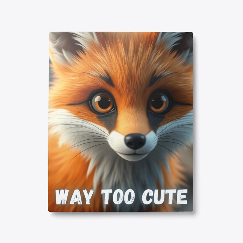Way Too Cute - Fox