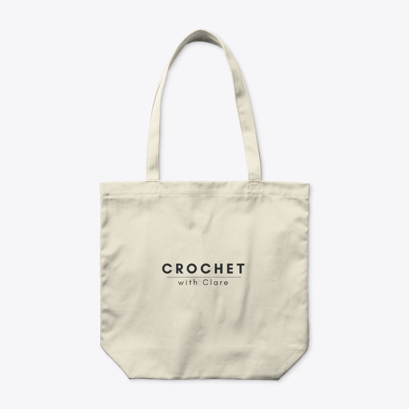 Crochet with Clare tote bag