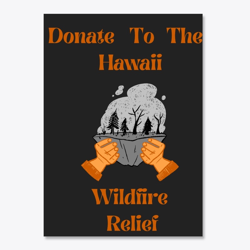 Hawaii Wildfire Relief promote