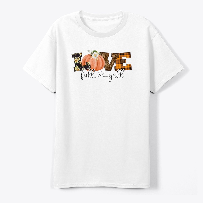 Fall Y’all Pumpkin Sunflower Tee