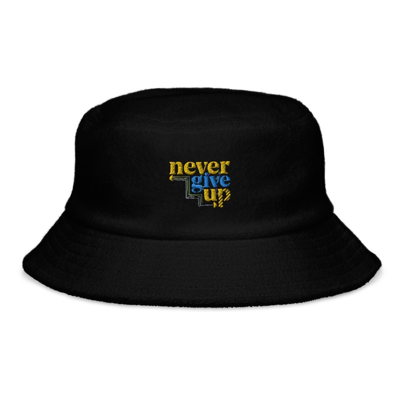 NEVER GIVE UP HAT