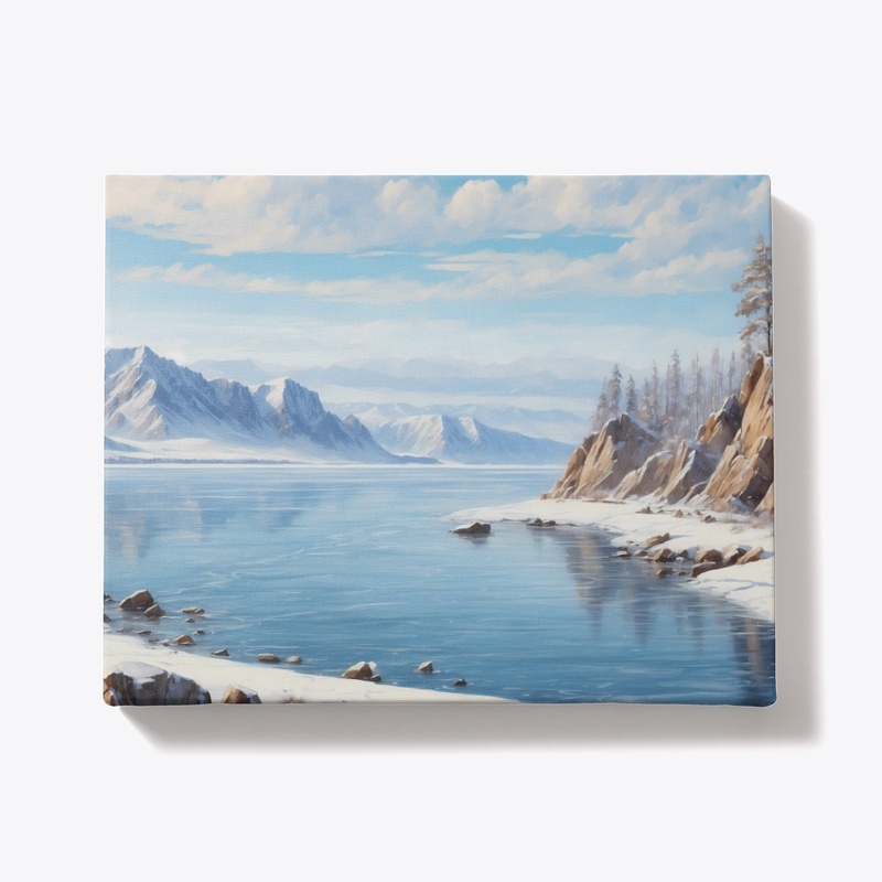 Winter lake