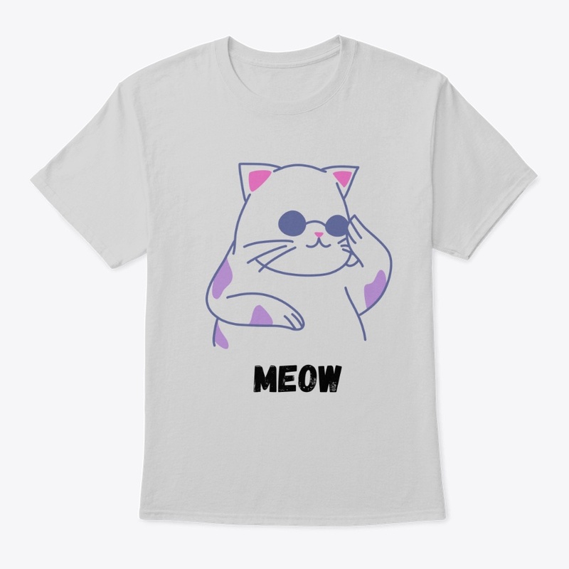 Meow Cat Lover Pet Lover Design