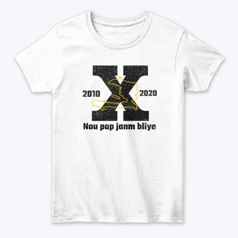 Nou pap janm bliye (black)