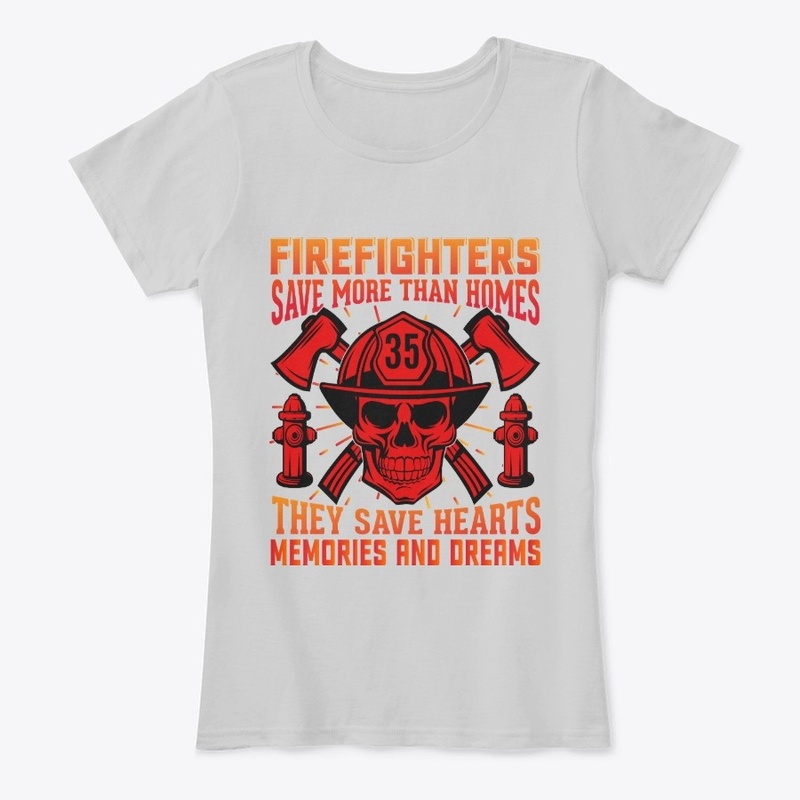 fire fighter t shirt 