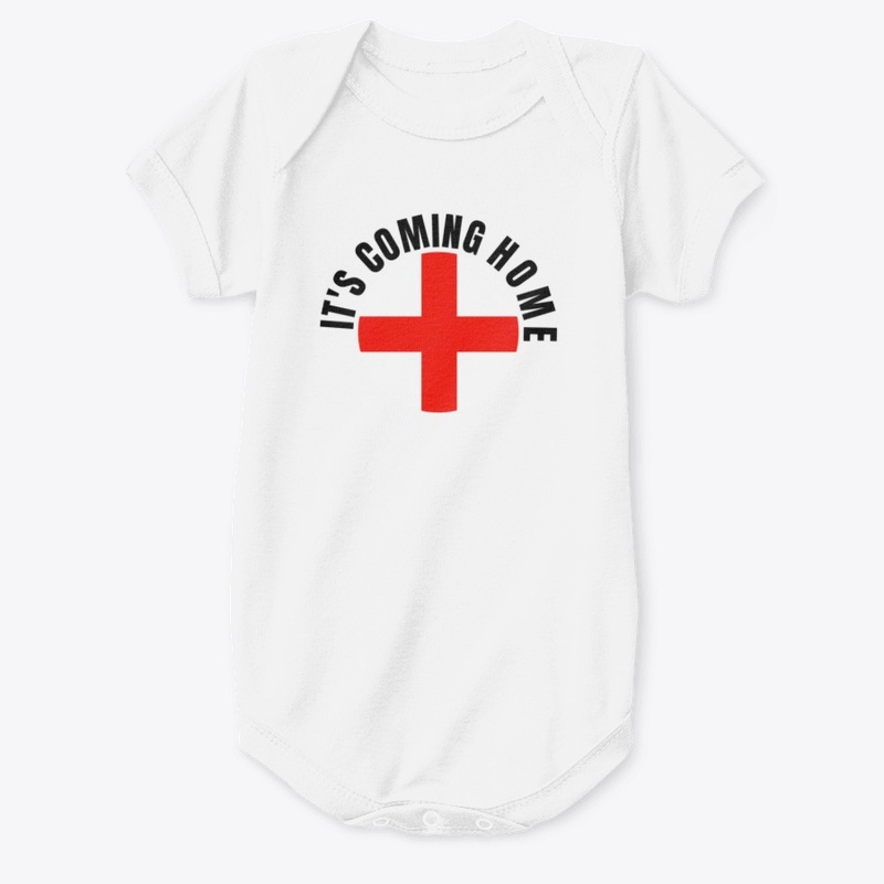 It's Coming Home - Flag black