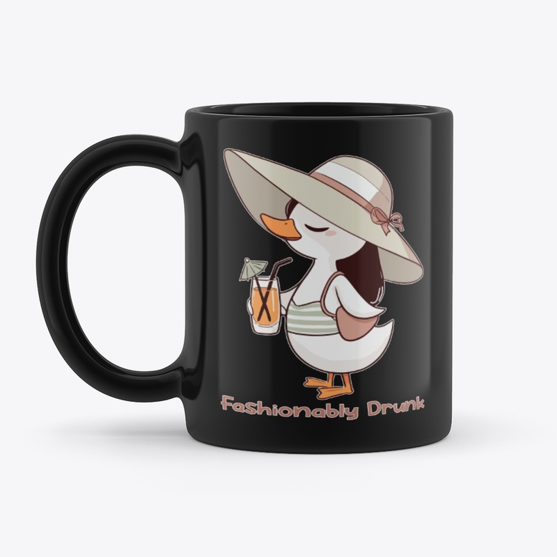 Fashionably Drunk Duck