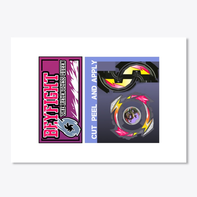 Rydora Beyblade Decals