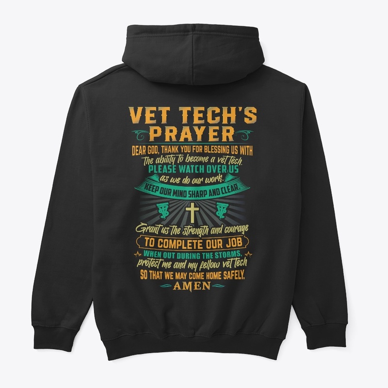 VET Tech's Prayer Hoodie 