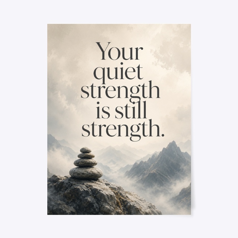 Quiet Strength Wall Art