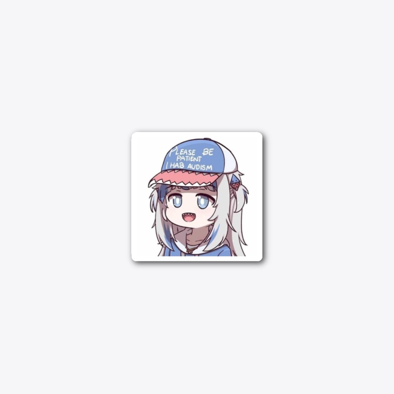 2" i hab audism sticker