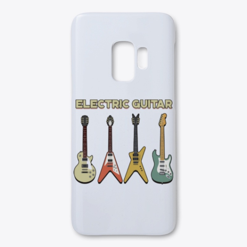 Vintage Electric Guitar Musical Lover