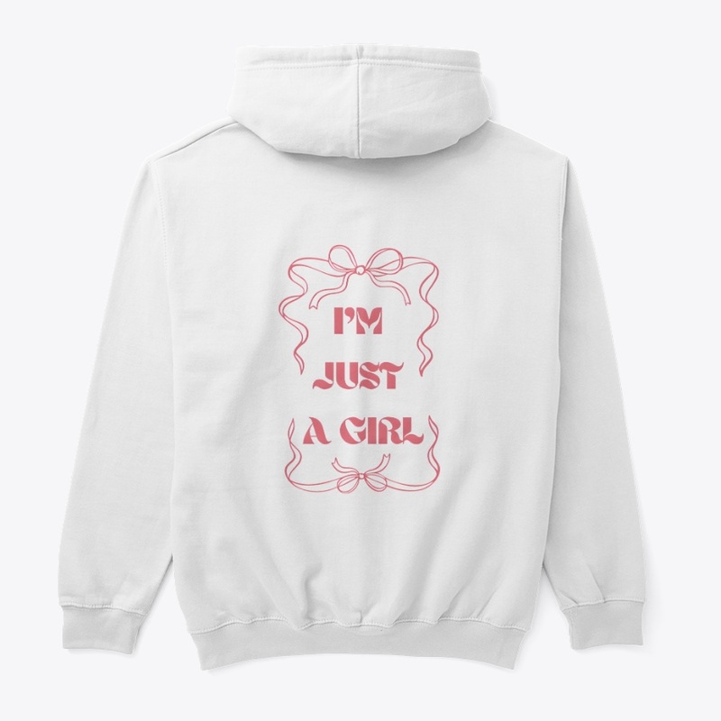 "I’m Just a Girl" – Bow-Themed Apparel