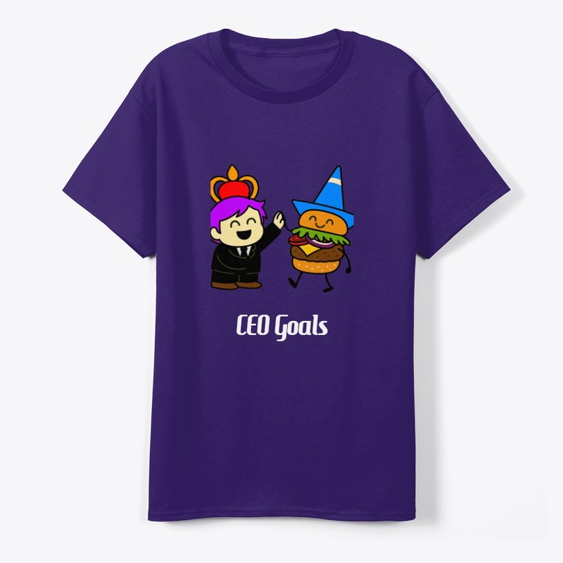 'CEO Goals' merch
