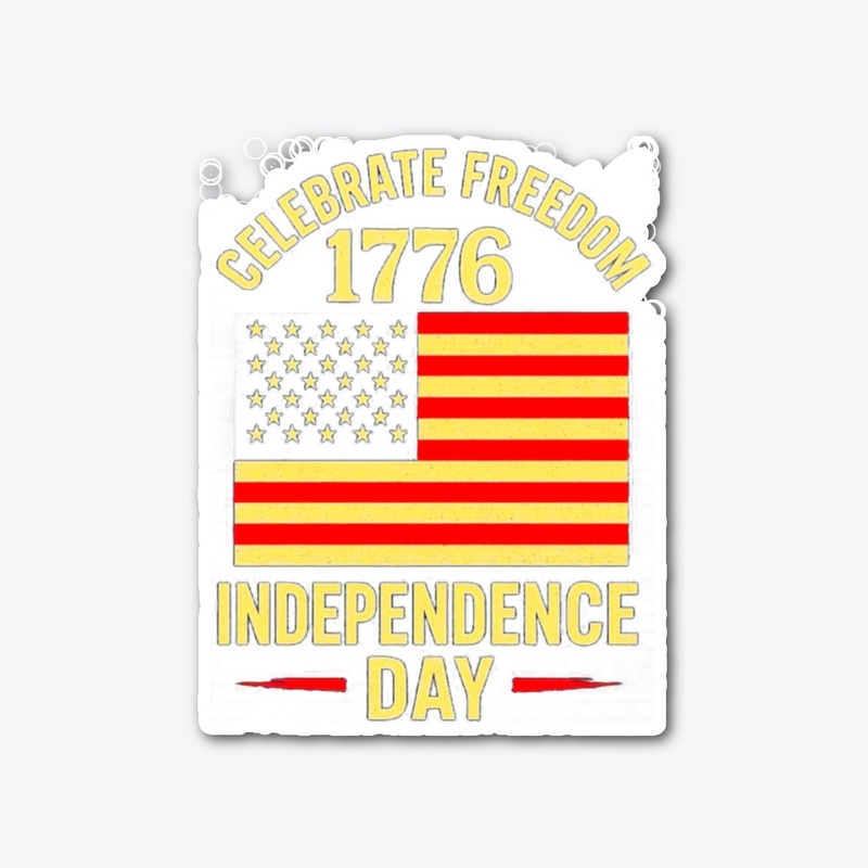 USA Independence Day Flag Design