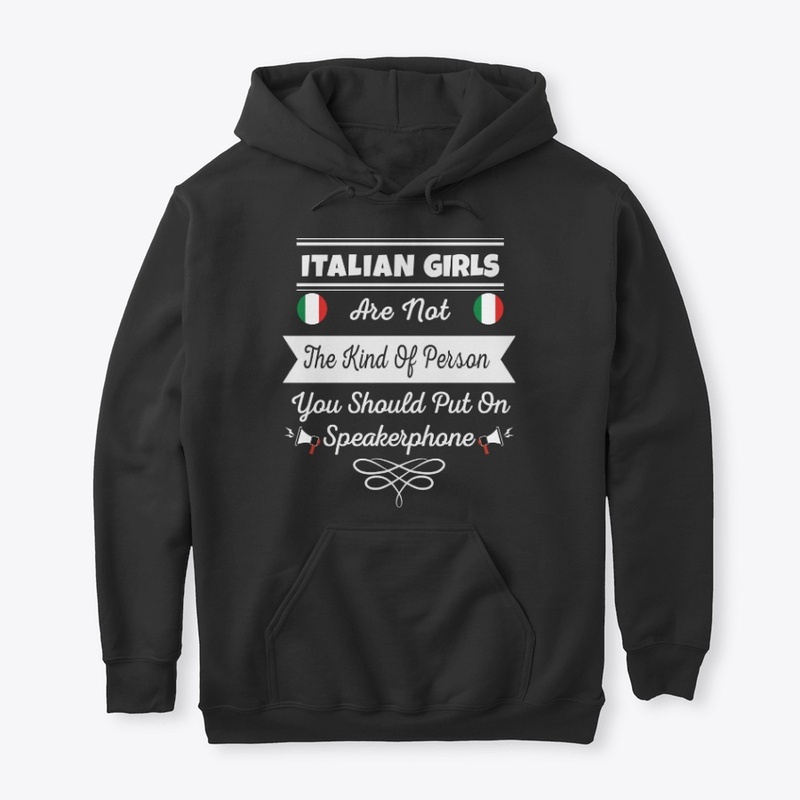 Funny Italian Girl Gift - Not Person