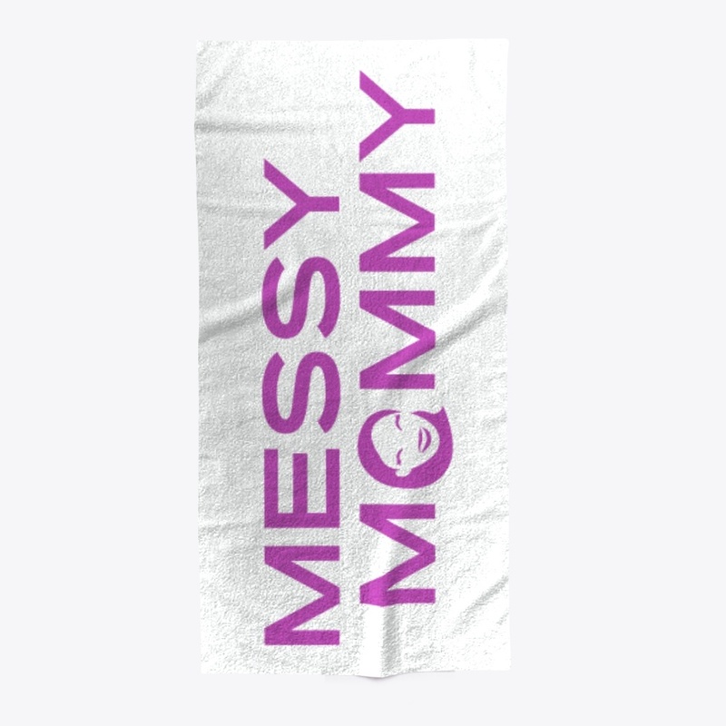 Messy Mommy Beach Towel