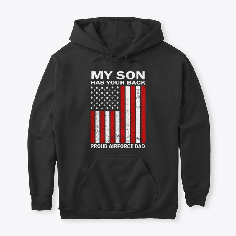 Proud Air Force Dad Veterans Day Gift