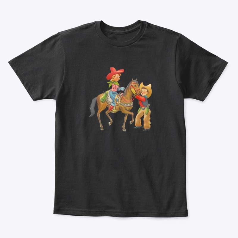 Cowboy Cowgirl Horse Shirts