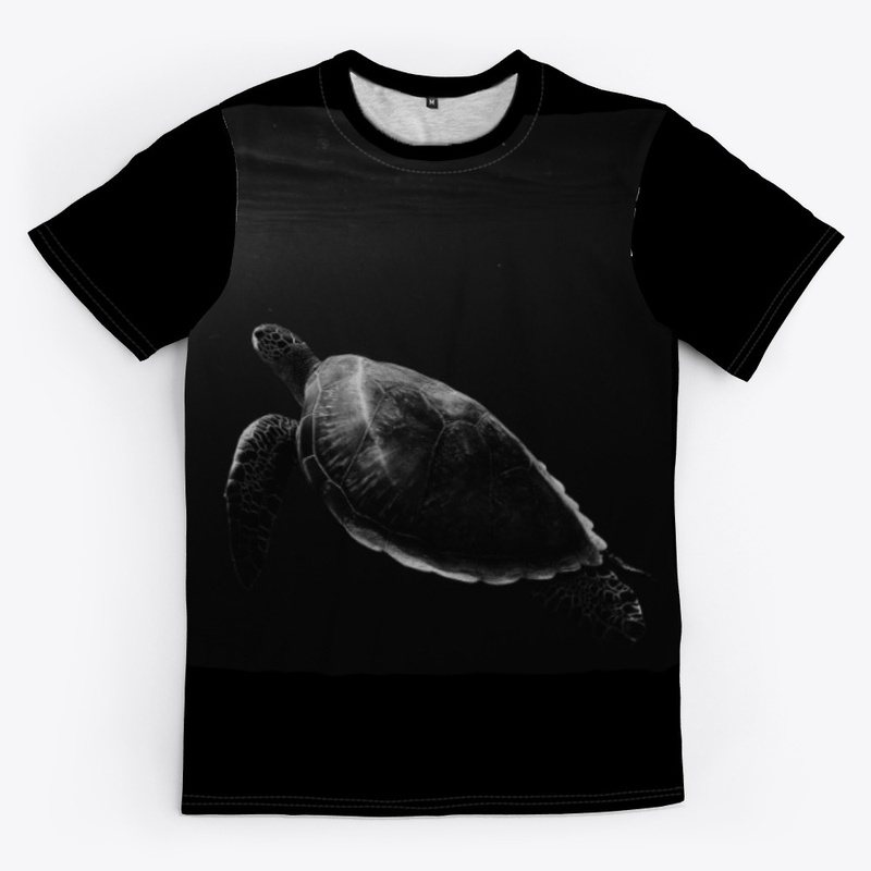 Life In Deep Down Sea- Printed T-shirt 