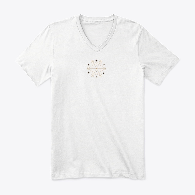 geomatrics logo style t - shirt