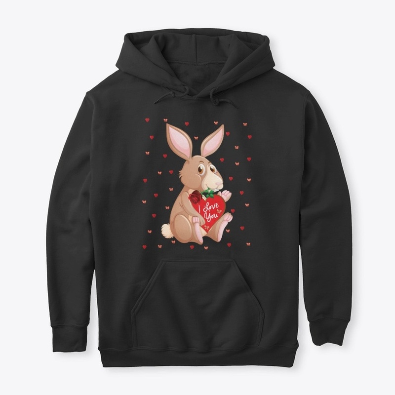 Rabbit T-shirt Valentine's Day Gift