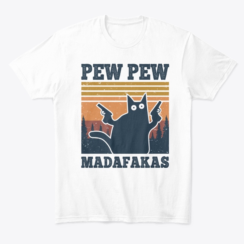 Cat Pew Pew (Black)