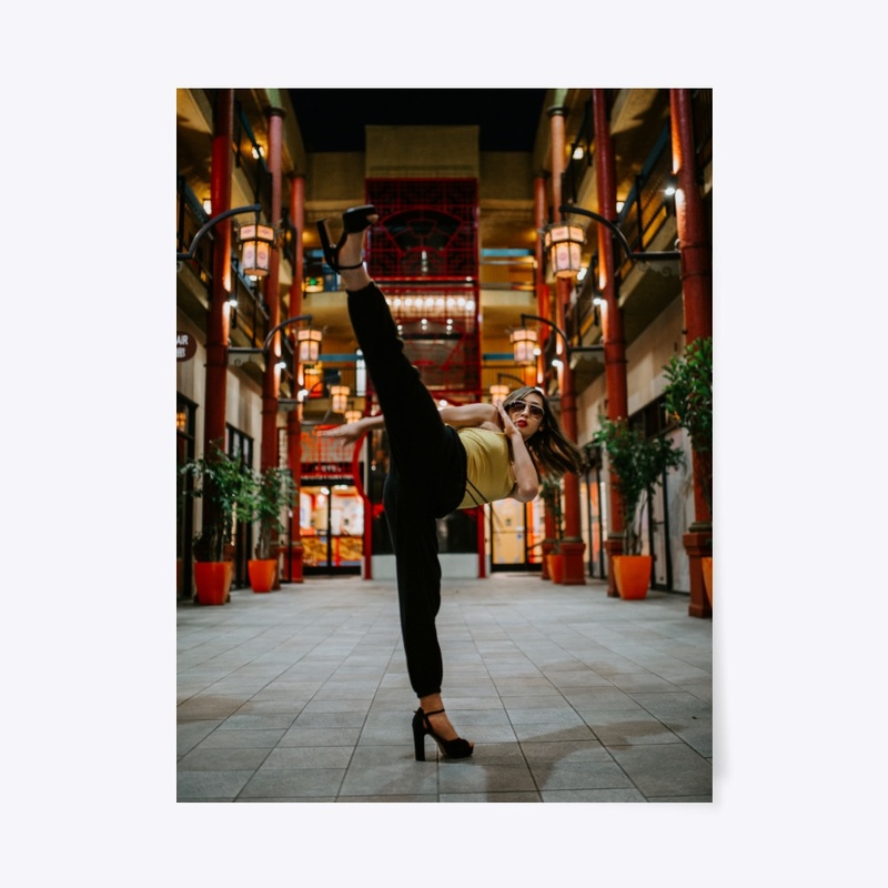 Gabriella Corvina Kick Pic
