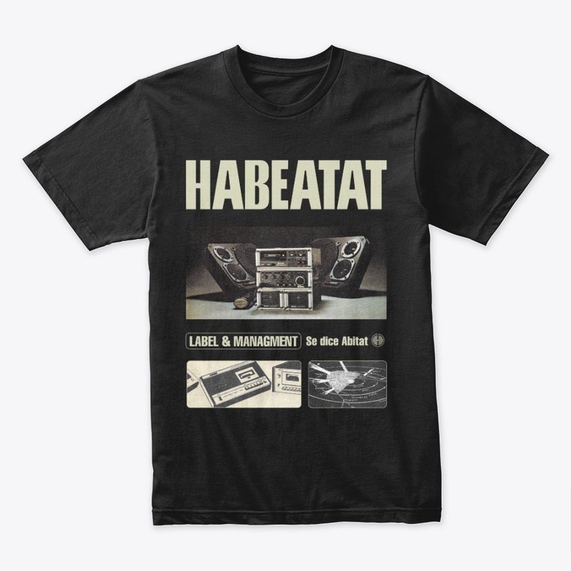 Habeatat Retro Collage Label
