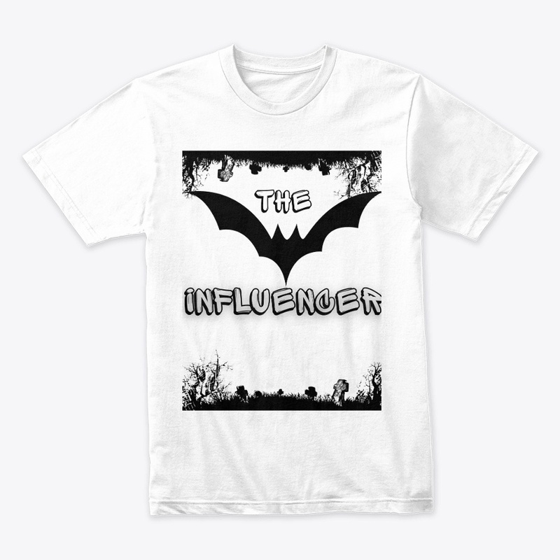 INFLUENCER ROUND NECK WHITE TSHIRTS