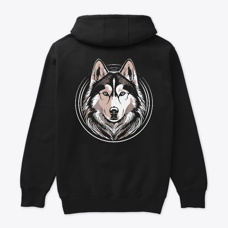beautiful bi-eyed Siberian Husky Dog