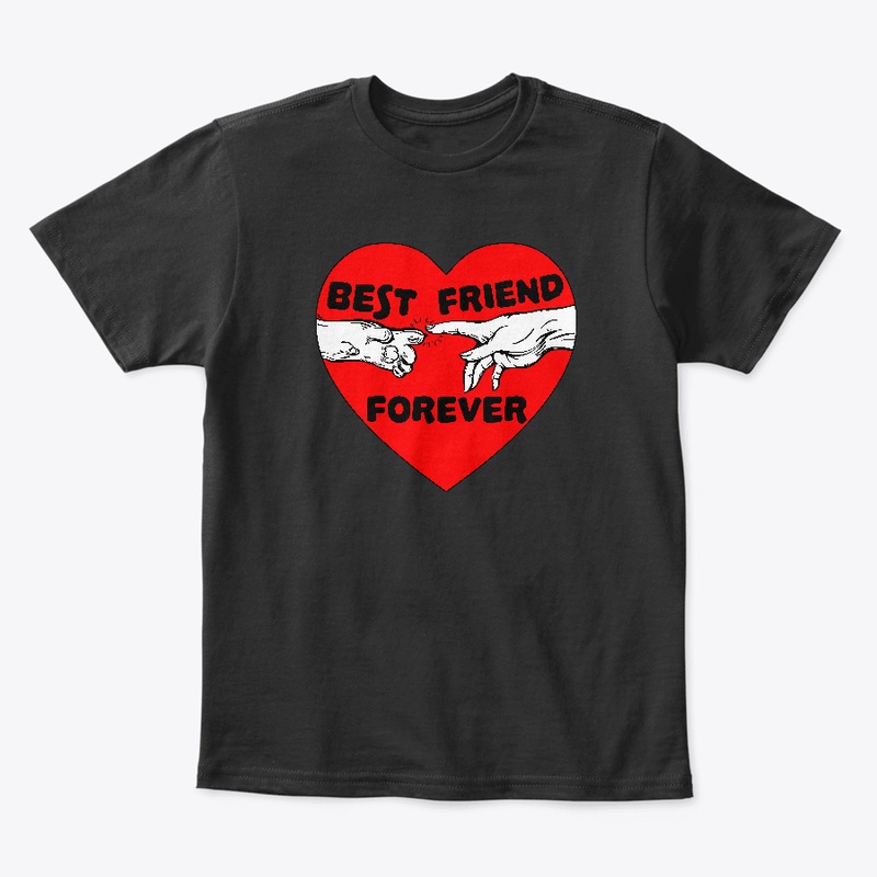 Best Friend Forever Red Heart