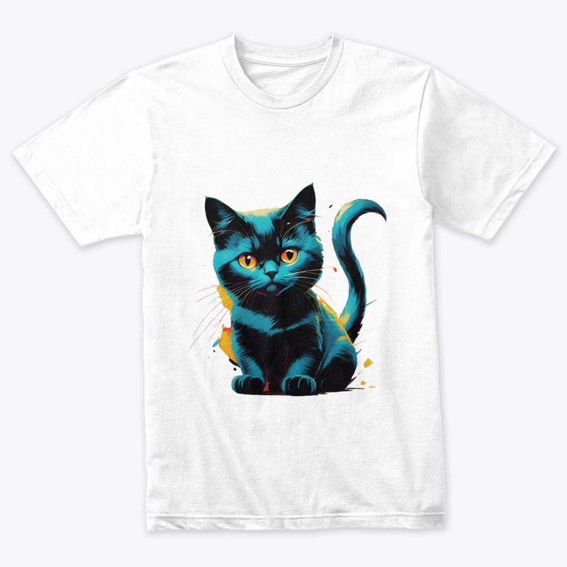 cute night cat