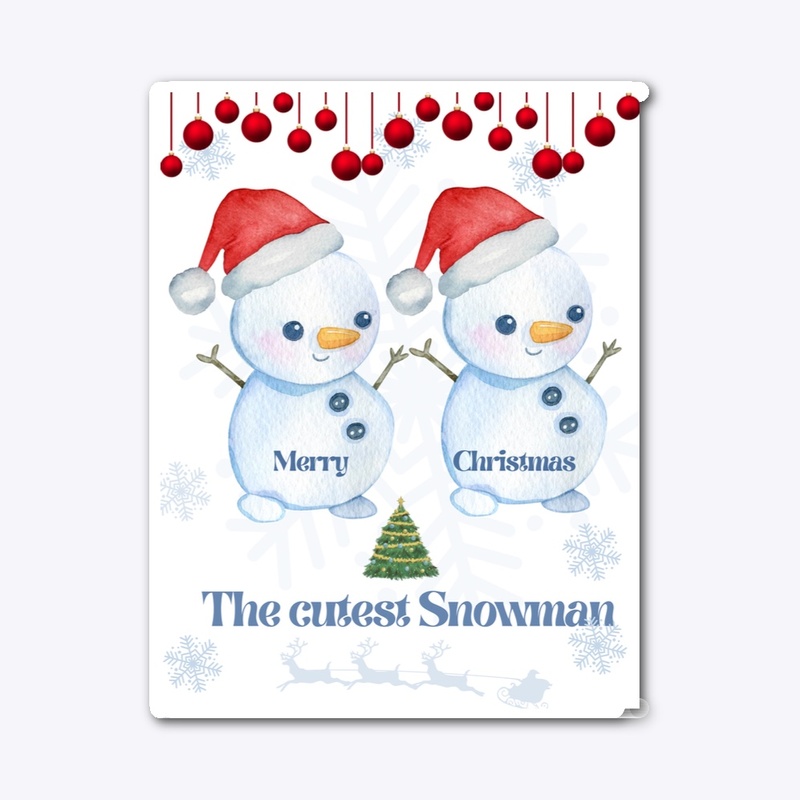 Cutest Christmas iceman 