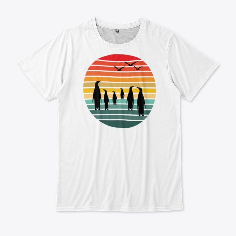 Retro vintage sunset design