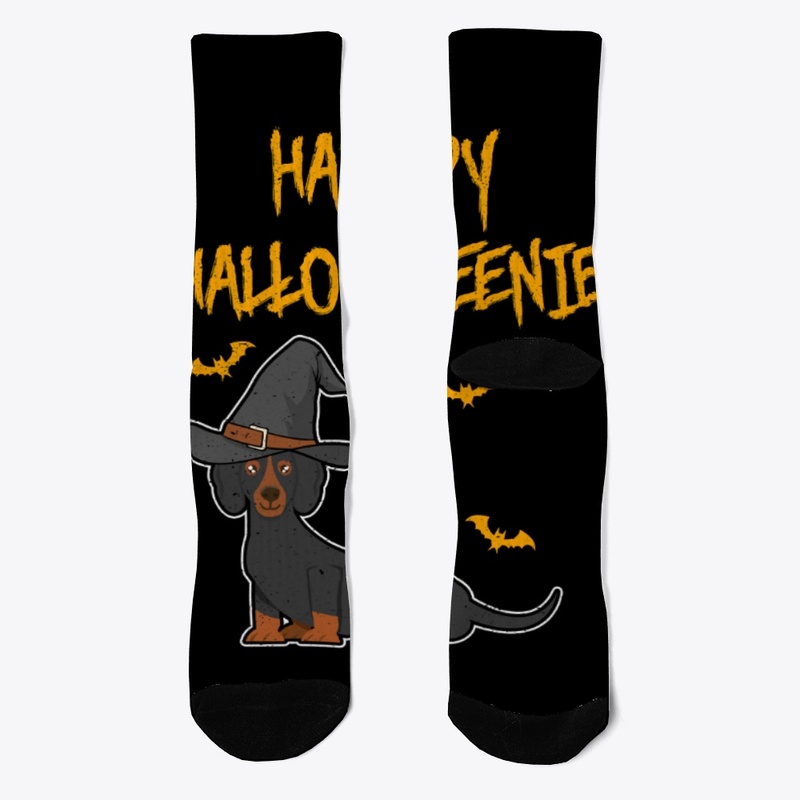 Happy Halloweenie Dachshund DogHalloween