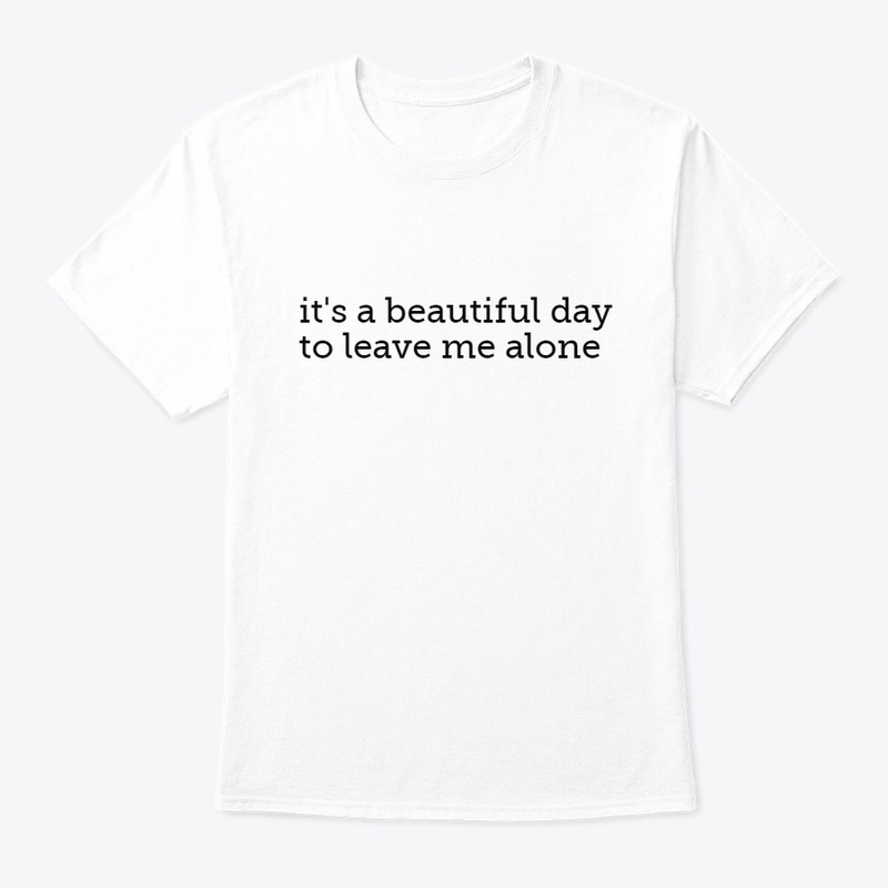 Sassy t-shirt - Leave me alone!