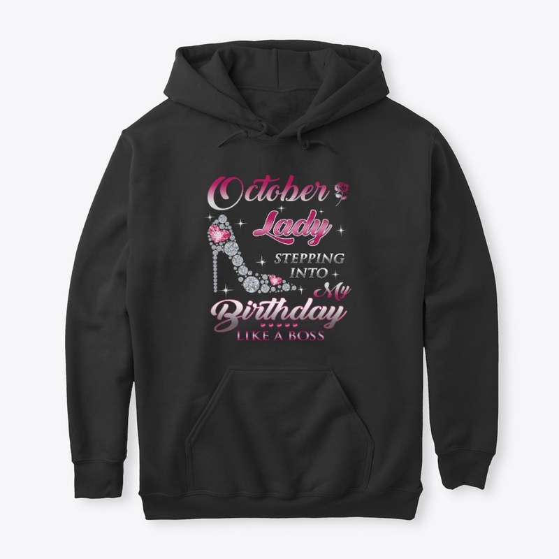 Upcoming October Birthday Lady Tee Shirt