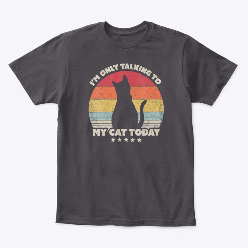 Womens Funny Cat Design. I'm Only