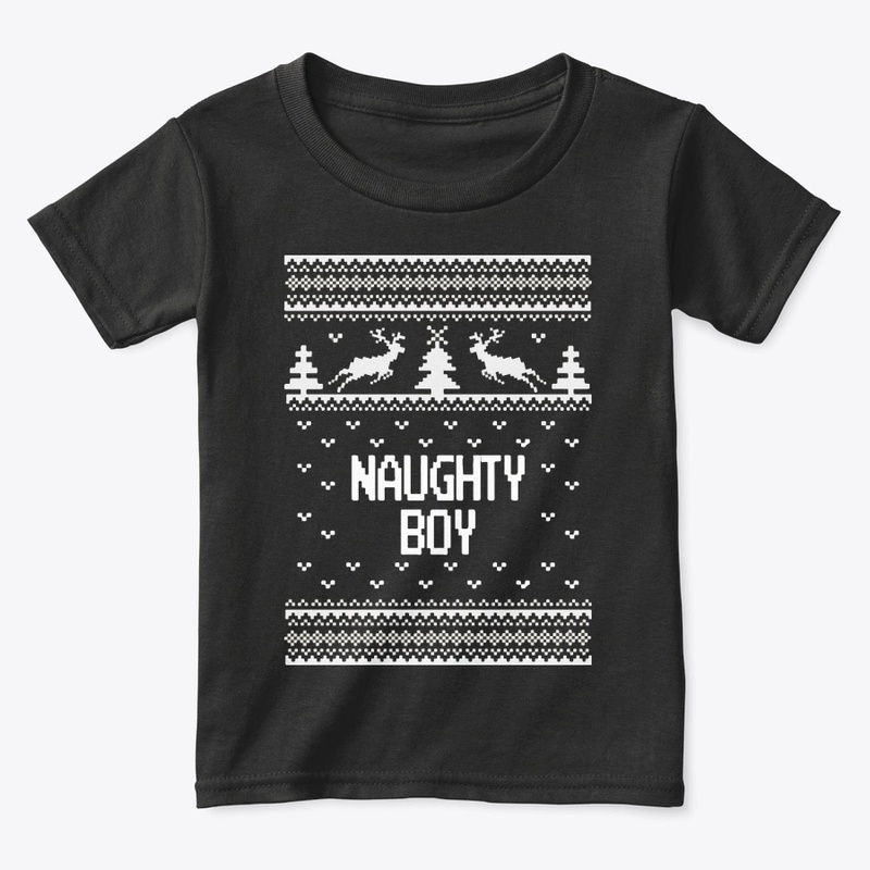 Naughty Boy Ugly Christmas Sweater
