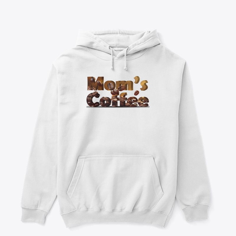 Mom's Coffee 3D Typography 