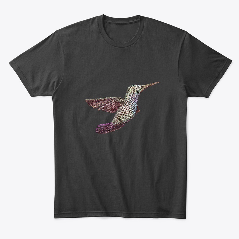 3D woven Hummingbird stylized